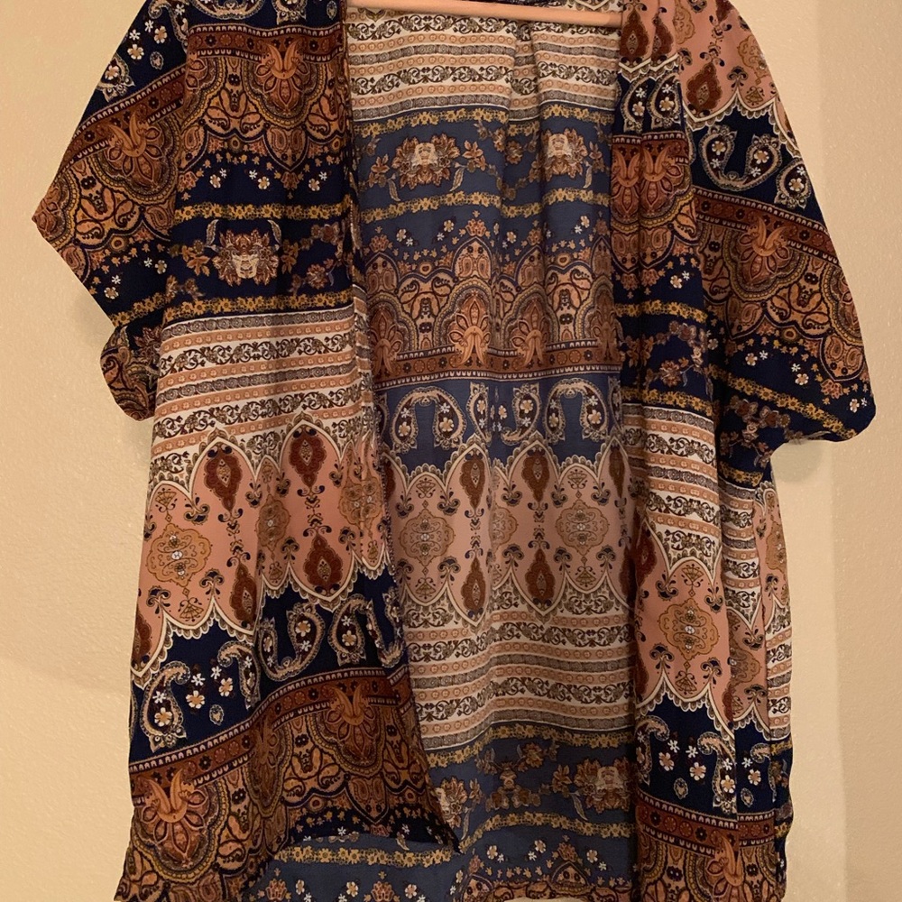 Bahamian styled cardigan.